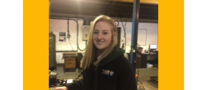 Leigh Shortlisted for Chesterfield Apprentice of the Year